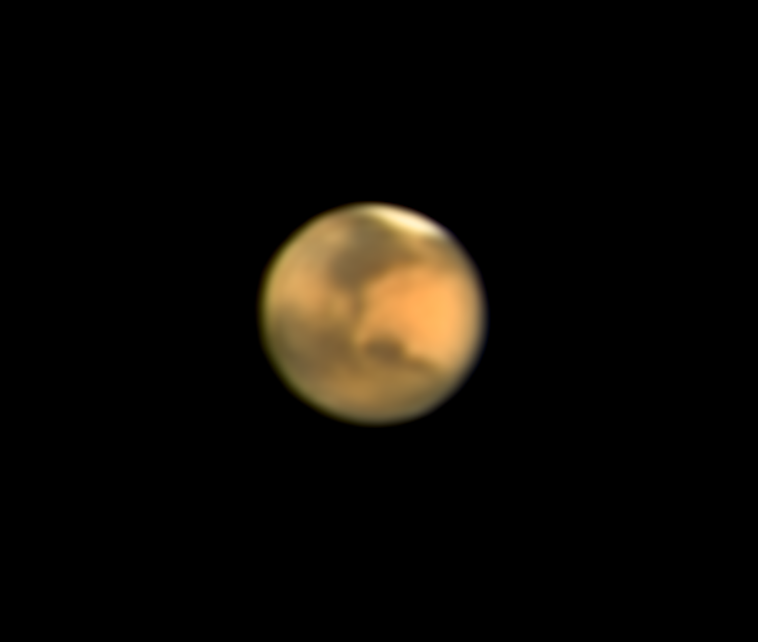 Mars and Jupiter
